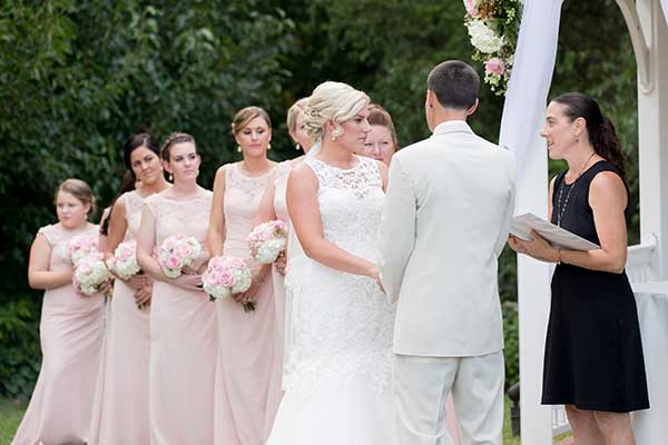 Rev. Karin, Philadelphia Wedding Officiant - Photo by Artistic Imagery