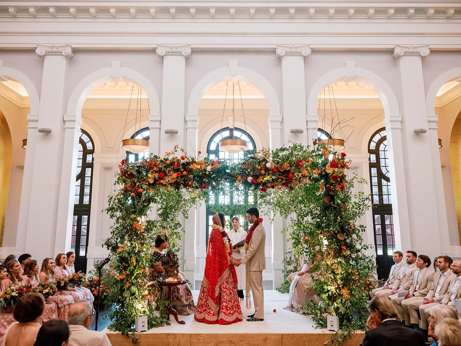 Hindu marriage ceremony in Baltimore