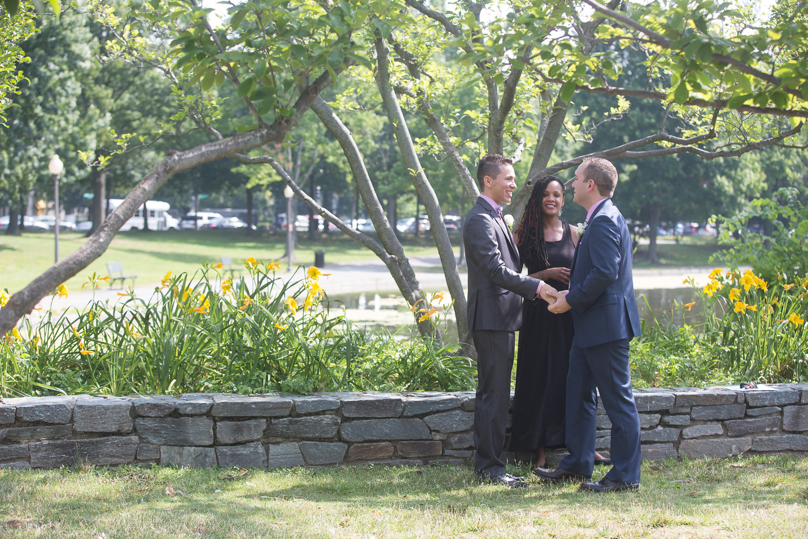 Roxie officiating in Washington DC