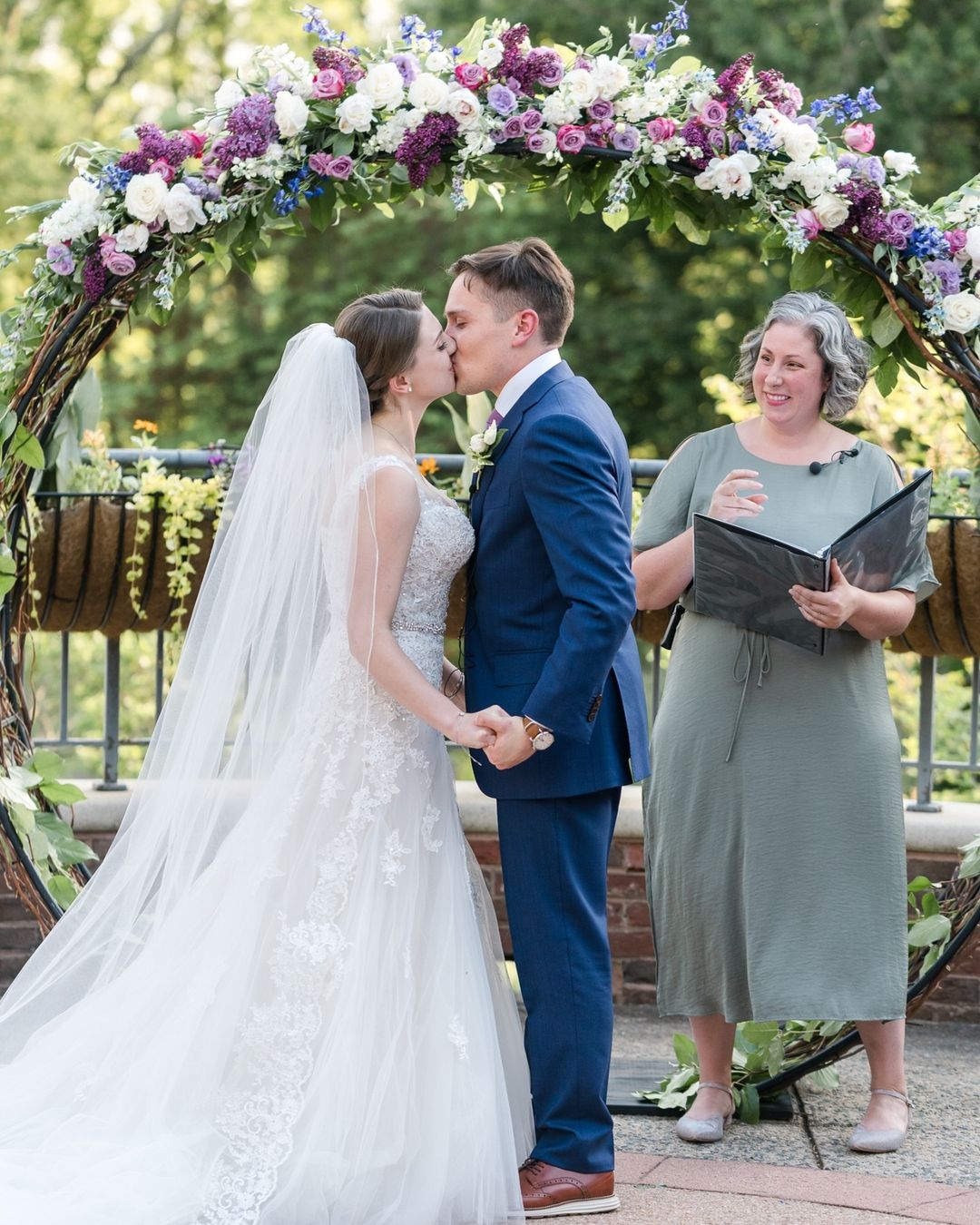 Rev. Lisa Officiating in Virginia