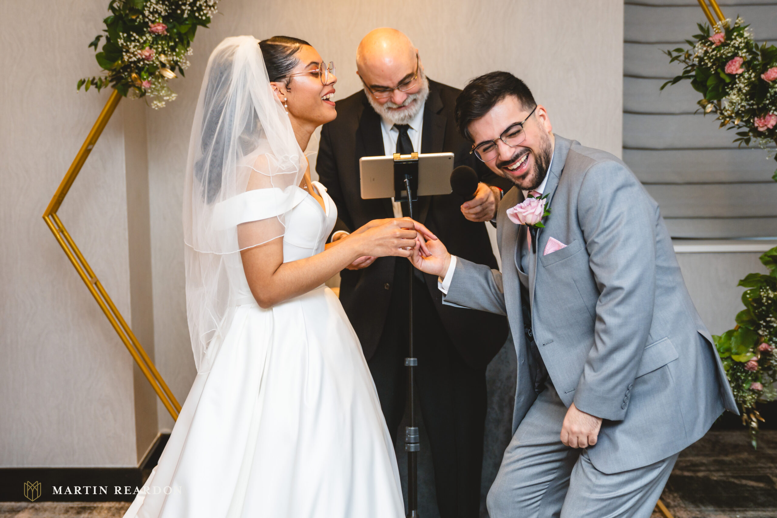 Rev. Mark officiating In Pennsylvania
