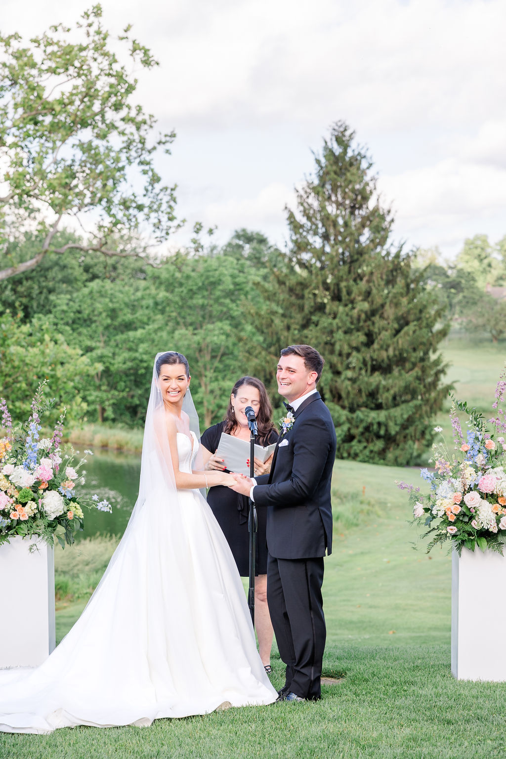 Karin at Kelly and Roberts Wedding in Philadelphia